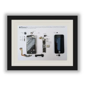 iPhone 4 Framed Wall Art: Captivating Elegance