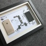 framed deconstructed iPhone 6